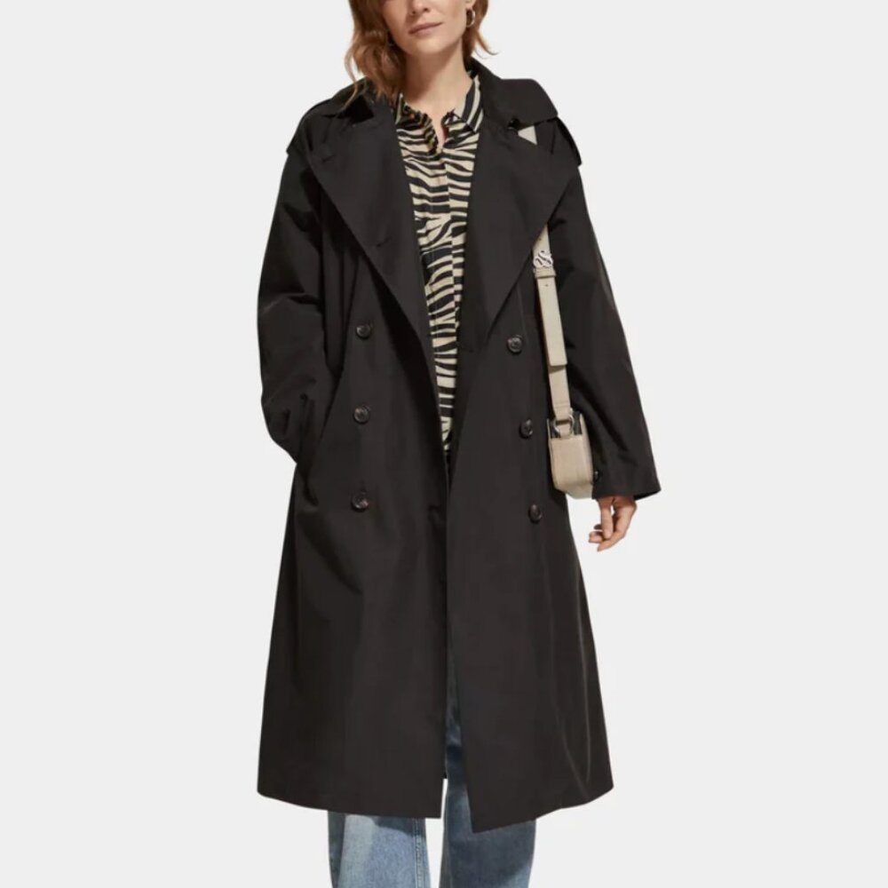 Scotch & Soda Oversized Trench Coat